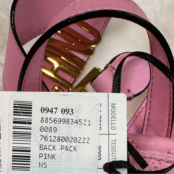 Moschino Pink Quilted Women's back Bag-with dust bag - Picture 9 of 16